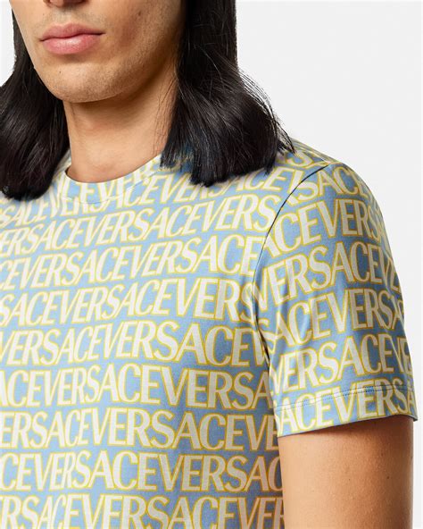 versace all over shirt|Versace graphic t shirts.